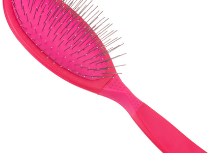 Show Tech Ultra-Pro Pin Brush – Soft Metal Pins, Large Size, Hot Pink Design