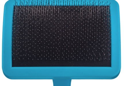 Groom Professional Firm Slicker Brush Large – Sturdy Pin Design, Tangle-Removing Performance