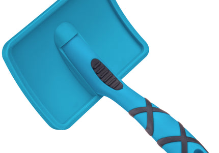 Groom Professional Firm Slicker Brush Large – Sturdy Pin Design, Tangle-Removing Performance