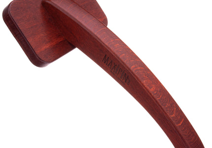 Maxi-Pin Slicker Brush Small – Solid Beech Wood Poodle Brush with Comfortable Handle