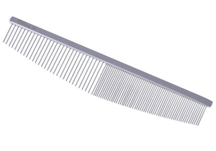 Tritra Medium Crescent Grooming Comb 15.5cm – Professional Half-Moon Shape with 50:50 Spacing