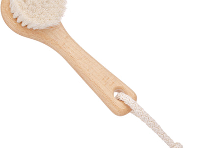 Keller Bursten Powder Brush – Natural Goat Hair, Soft Bristles, Precise Powder Application