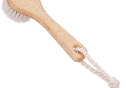 Keller Bursten Powder Brush – Natural Goat Hair, Soft Bristles, Precise Powder Application
