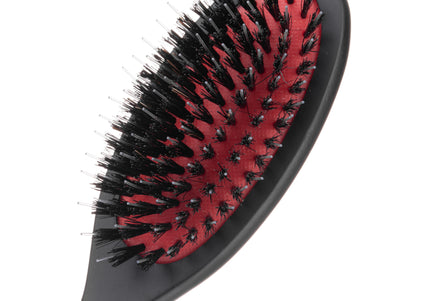 Keller Bursten Small Professional Brush – Natural Bristles and Nylon, Ergonomic Design