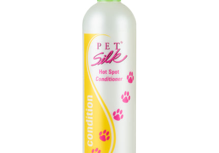 Pet Silk Hot Spot Conditioner 473ml – Concentrated Moisturizing Formula, Soothes Dry and Irritated Skin