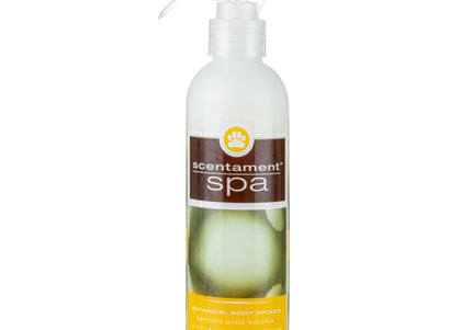 Best Shot Scentament Spa Lemon Vanilla Spray 236ml – Antistatic Scented Conditioner, Citrus Vanilla Aroma, Eases Combing