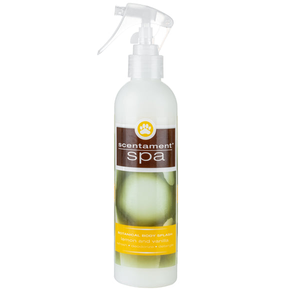 Best Shot Scentament Spa Lemon Vanilla Spray 236ml – Antistatic Scented Conditioner, Citrus Vanilla Aroma, Eases Combing