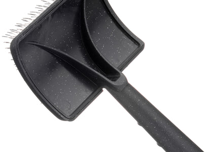 Yento Mega Pin Brush Large – Soft Long Needle Grooming Brush, Gentle Detangling Design