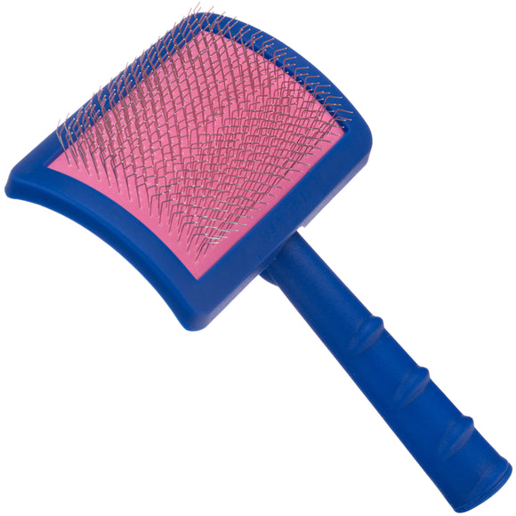 Show Tech Tuffer Large Poodle Brush – Long Soft Needles, Gentle Detangling Performance
