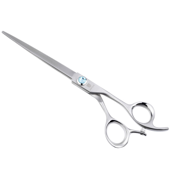 Jargem Straight Mat Scissors 7 Inch – Professional Long Thin Blades, Precision Grooming Tool