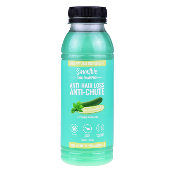 Diamex Smoothie Anti-Hair Loss Dog Shampoo 350ml – Aloe-Infused Gentle Formula, Strengthens Coat