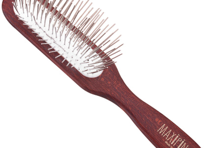Maxi Pin Narrow Grooming Brush – Elongated Design with 35mm Long Pins for Long Coats