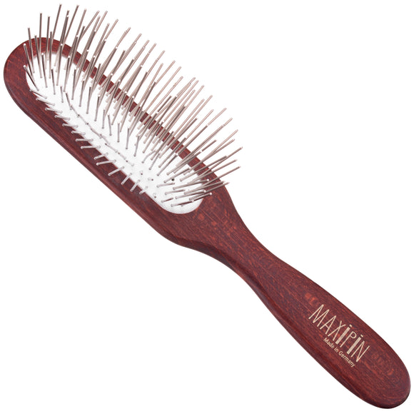Maxi Pin Narrow Grooming Brush – Elongated Design with 35mm Long Pins for Long Coats