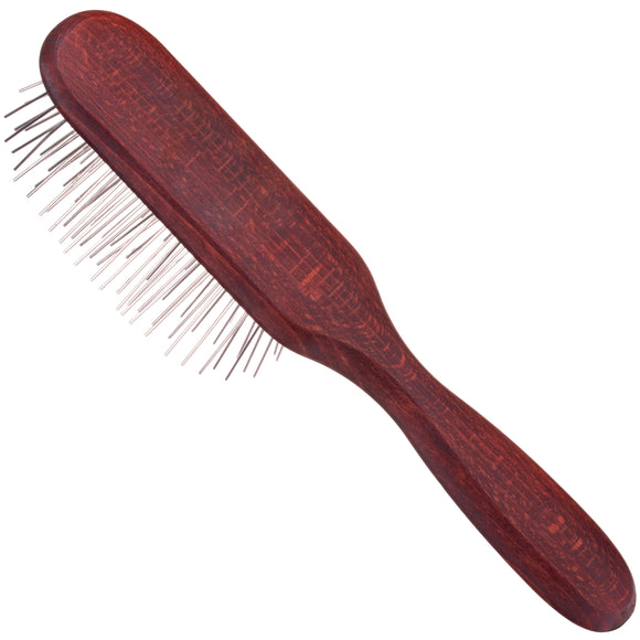 Maxi Pin Narrow Grooming Brush – Elongated Design with 35mm Long Pins for Long Coats