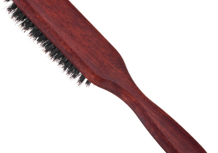 Maxi Pin Narrow Grooming Brush – Elongated Design with Natural Boar Bristles
