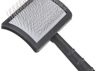 Yento Mega Pin Brush Large – Soft Long Needle Grooming Brush, Sparse Pins for Gentle Detangling