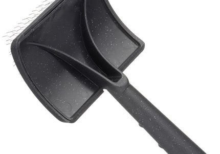 Yento Mega Pin Brush Large – Soft Long Needle Grooming Brush, Sparse Pins for Gentle Detangling