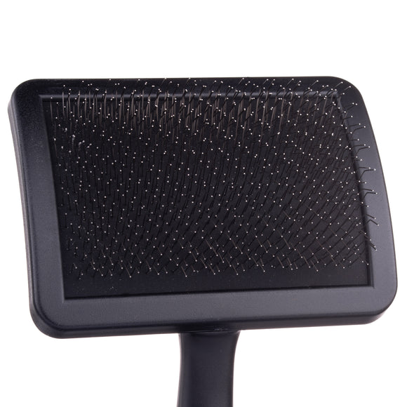 Show Tech Duo Pin Grooming Brush – Large Dual Needle Lengths, Ergonomic Handle