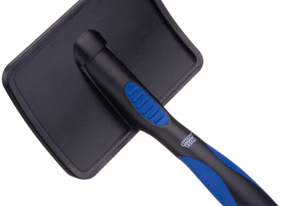 Show Tech Duo Pin Grooming Brush – Large Dual Needle Lengths, Ergonomic Handle