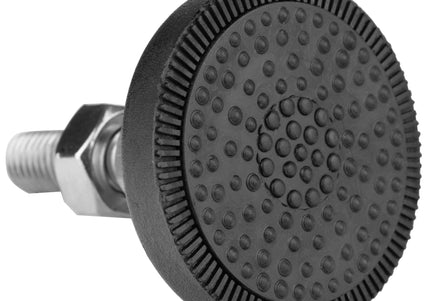 Blovi Adjustable Rubber Table Feet – Stable Rubber Base, Height Customization for Stationary Tables