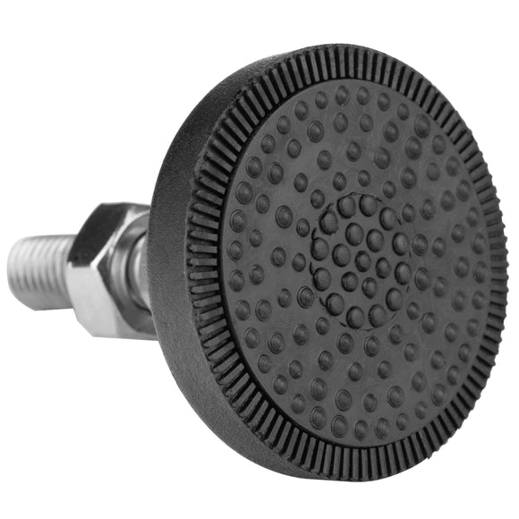 Blovi Adjustable Rubber Table Feet – Stable Rubber Base, Height Customization for Stationary Tables