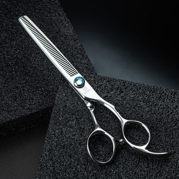 Jargem 6.5" Thinning Blenders – Single-Sided Shears with Decorative Screw, 45 Teeth