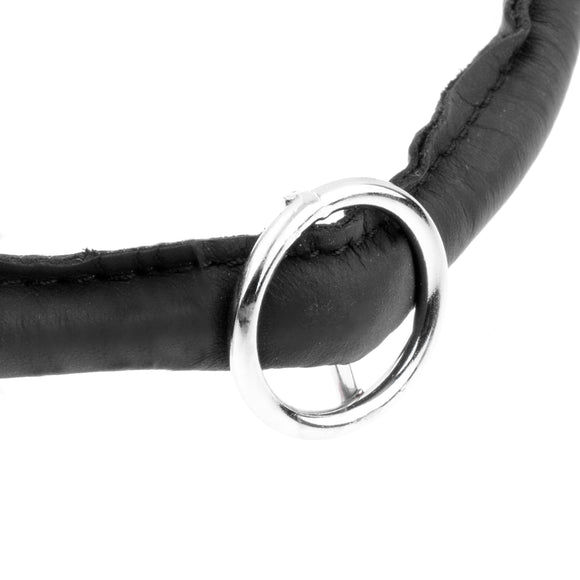 Blovi Contact Collar with Safety Stopper – XL Stainless Steel Choke Design, Anti-Strangulation Feature