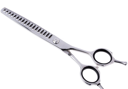 Jargem Grooming Chunker 6.5" – Handy Single-Sided Thinning Shears with 18 Teeth