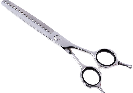 Jargem Grooming Chunker 6.5" – Handy Single-Sided Thinning Shears with 18 Teeth
