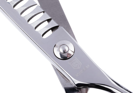 Jargem Grooming Chunker 6.5" – Handy Single-Sided Thinning Shears with 18 Teeth