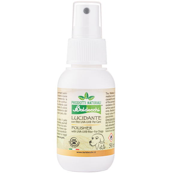 Baldecchi Polisher Glossy Coat Conditioner – UVA/UVB Filters, Shine-Enhancing Formula, 50ml