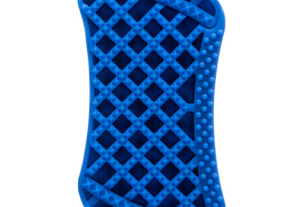 Pet+Me Soft Silicone Brush Blue – Gentle Grooming Tool for Short-Haired Pets, Hypoallergenic Design