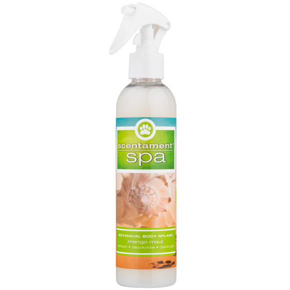 Best Shot Scentament Spa Mango Maui Spray 236ml – Antistatic Fragrance Conditioner, Tropical Fruit Scent, Eases Combing
