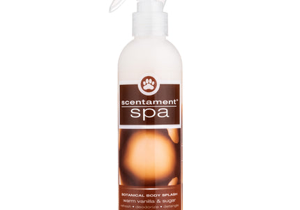 Best Shot Scentament Spa Warm Vanilla & Sugar Spray 236ml – Antistatic Conditioning Mist with Soothing Vanilla Aroma