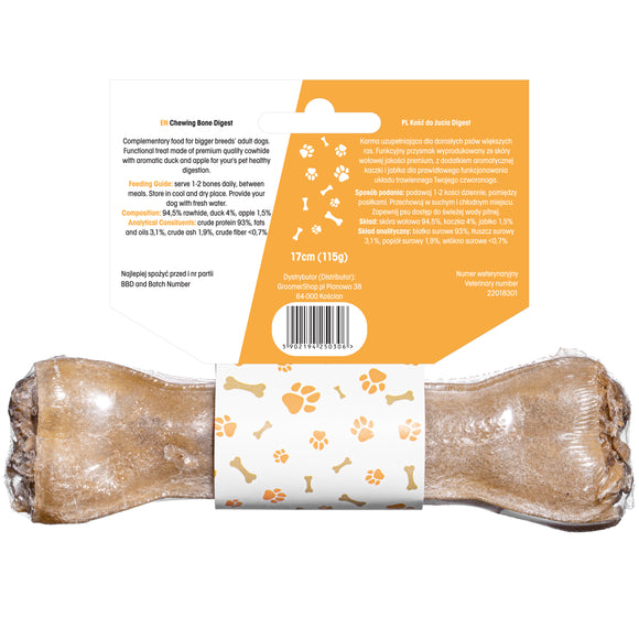 Lovi Food Digest Chewing Bone – Small Size, Edible Bone with Digestive Support Formula