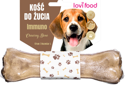 Lovi Food Immuno Chewing Bone – Small Size, Immune-Support Formula, Long-Lasting Treat