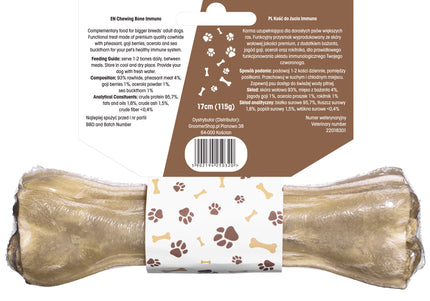 Lovi Food Immuno Chewing Bone – Small Size, Immune-Support Formula, Long-Lasting Treat