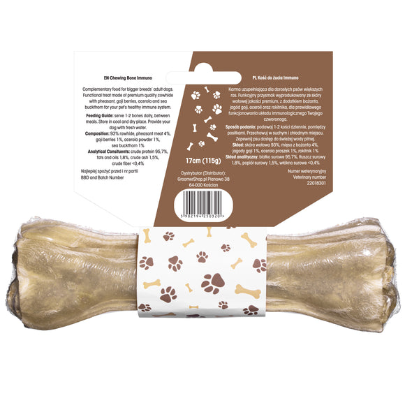 Lovi Food Immuno Chewing Bone – Small Size, Immune-Support Formula, Long-Lasting Treat