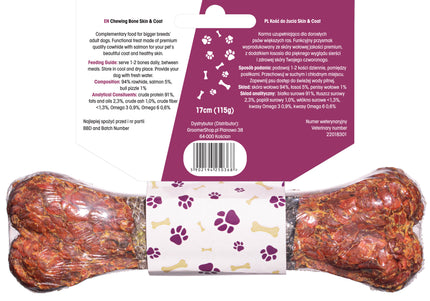Lovi Food Skin & Coat Chewing Bone – Large Size, Nourishing Treat for Healthy Fur