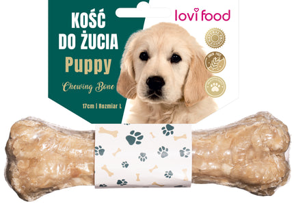Lovi Food Puppy Chewing Bone with Tripe – Large Size, Durable and Tasty Treat
