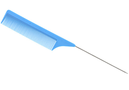 Madan Professional Comb 22.5cm – Blue Tail Comb with Fine Teeth, Precise Sectioning Tool