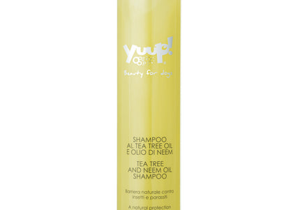 Yuup! Home Tea Tree and Neem Oil Shampoo – Purifying Formula, 250ml Bottle