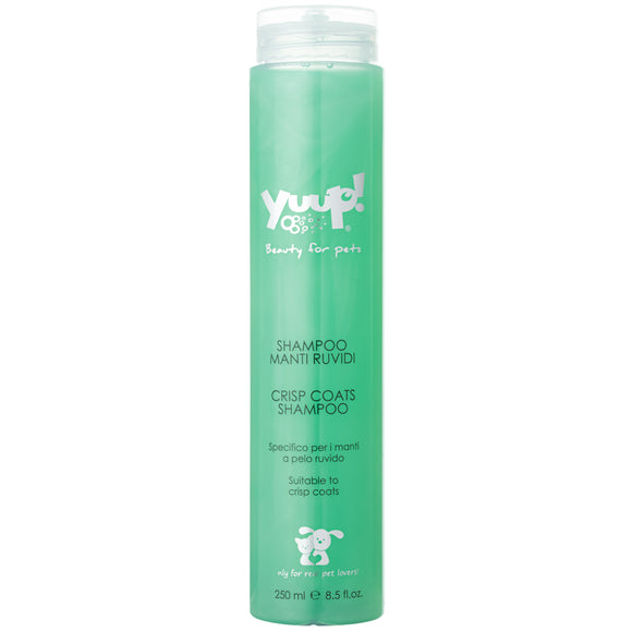 Yuup! Home Crisp Coat Shampoo – Hard and Coarse Coat Formula, 250ml Bottle