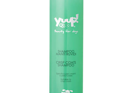 Yuup! Home Crisp Coat Shampoo – Gentle Formula for Hard and Coarse Coats, 500ml Bottle