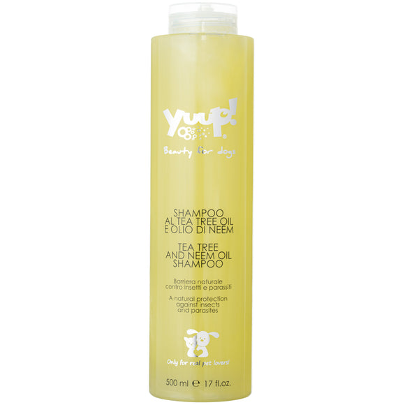 Yuup! Home Tea Tree and Neem Oil Shampoo – 500ml, Gentle Cleansing and Soothing Formula