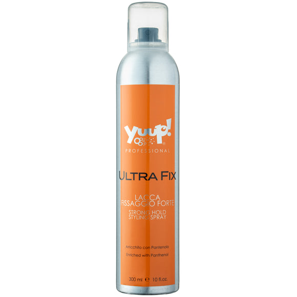 Yuup! Professional Ultra Fix Styling Spray 300ml – Strong Hold, Fast-Drying Formula