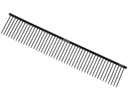 Madan Professional Poodle Comb 28cm – Large Solid Antistatic Grooming Comb with Wide Teeth and Long Needles