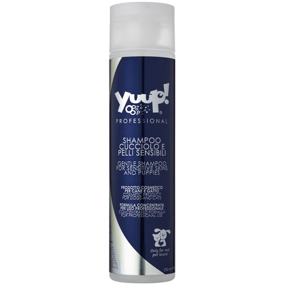 Yuup! Professional Gentle Shampoo – Mild Hypoallergenic Formula, 1:20 Concentrate, 250ml Bottle