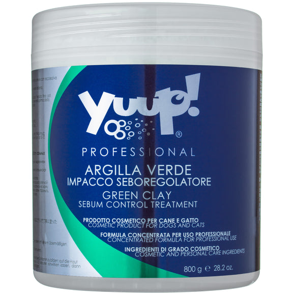 Yuup! Professional Green Clay Serum 800g – Purifying Formula with Natural Minerals, Controls Excess Sebum
