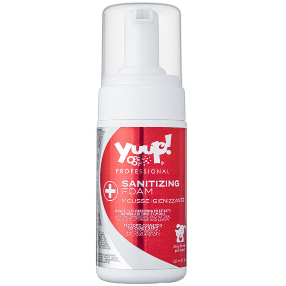 Yuup! Sanitizing Foam – No-Rinse Disinfecting Formula, Gentle Cleansing for Wounds, 100ml